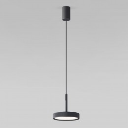 Подвесной светильник Plate 14W 4000K черный 50260 LED Elektrostandard