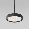 Подвесной светильник Plate 14W 4000K черный 50260 LED Elektrostandard