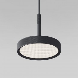 Подвесной светильник Plate 14W 4000K черный 50260 LED Elektrostandard