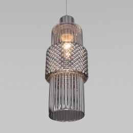 Подвесной светильник со стеклянным плафоном 50209/1 хром Eurosvet