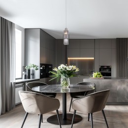 Подвесной светильник со стеклянным плафоном 50209/1 хром Eurosvet