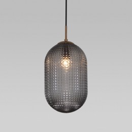 Подвесной светильник со стеклянным плафоном 50261/1 темно-серый Eurosvet