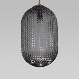 Подвесной светильник со стеклянным плафоном 50261/1 темно-серый Eurosvet