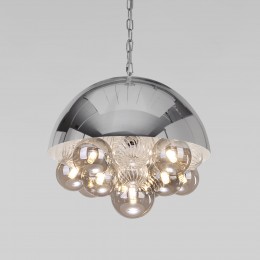 Подвесной светильник со стеклянными плафонами 30178 хром Eurosvet