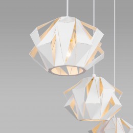 Подвесной светильник в стиле лофт 50137/3 белый Eurosvet