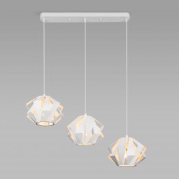 Подвесной светильник в стиле лофт 50137/3 белый Eurosvet