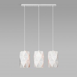 Подвесной светильник в стиле лофт 50145/3 белый Eurosvet