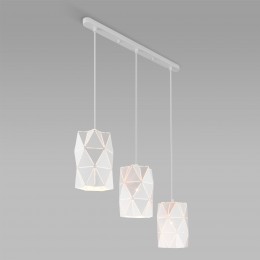 Подвесной светильник в стиле лофт 50145/3 белый Eurosvet