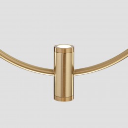 Подвесной светодиодный светильник 50257/1 LED латунь Eurosvet