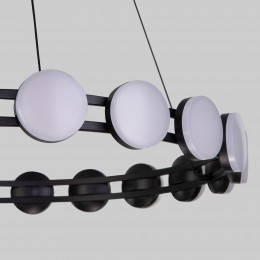 Подвесной светодиодный светильник 90332/20 черный Eurosvet