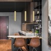Подвесной светодиодный светильник Bong 12W 4200K золото 50214/1 LED золото Elektrostandard