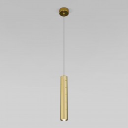 Подвесной светодиодный светильник Bong 12W 4200K золото 50214/1 LED золото Elektrostandard
