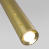 Подвесной светодиодный светильник Bong 12W 4200K золото 50214/1 LED золото Elektrostandard