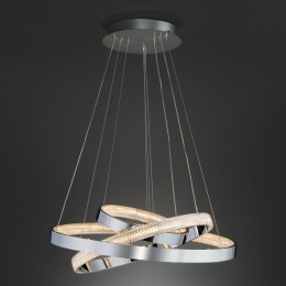 Подвесной светодиодный светильник с регулировкой цветовой температуры и яркости 90176/3 хром Eurosvet