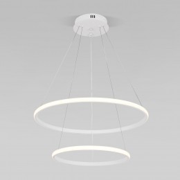 Подвесной светодиодный светильник с регулировкой цветовой температуры и яркости 90264/2 белый Eurosvet