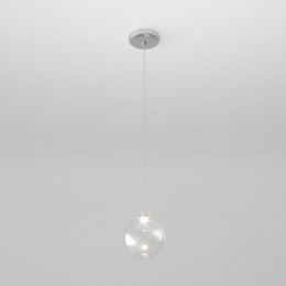 Подвесной светодиодный светильник со стеклянным плафоном 50232/1 LED прозрачный Eurosvet