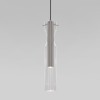Подвесной светодиодный светильник со стеклянным плафоном 50253/1 LED графит Eurosvet