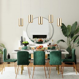 Подвесной светодиодный светильник в стиле лофт 50247/1 LED/ золото Eurosvet