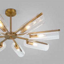 Потолочная люстра со стеклянными плафонами 70144/8 Eurosvet