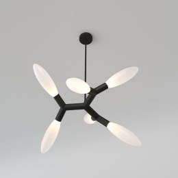 Потолочный светильник 30180/6 черный Eurosvet