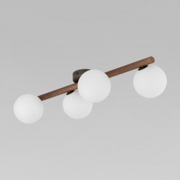 Потолочный светильник со стеклянными плафонами 10270 Estera Wood TK Lighting