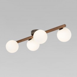 Потолочный светильник со стеклянными плафонами 10270 Estera Wood TK Lighting