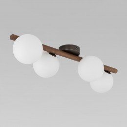 Потолочный светильник со стеклянными плафонами 10270 Estera Wood TK Lighting