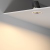 Потолочный светодиодный светильник Inline 10W 3000K белый/хром 25090/LED Elektrostandard