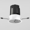 Потолочный светодиодный светильник Inline 10W 3000K белый/хром 25090/LED Elektrostandard