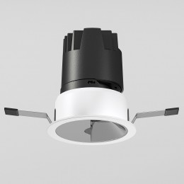 Потолочный светодиодный светильник Inline 10W 3000K белый/хром 25090/LED Elektrostandard