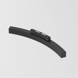 Slim Magnetic Трековый светильник для радиусного шинопровода 16W 4200K Planar чёрный Ø 800мм 85180/01 Elektrostandard