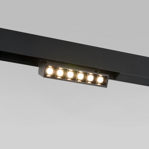 Slim Magnetic Умный трековый светильник 6W 2700-6500K Dim HL01 черный 85194/01 Elektrostandard
