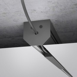 Slim Magnetic Заглушки для шинопровода в натяжной потолок черный 2 шт 85125/00 Elektrostandard