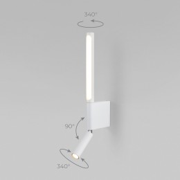 Светильник настенный светодиодный Sarca LED белый 4000К 40111/LED белый Elektrostandard