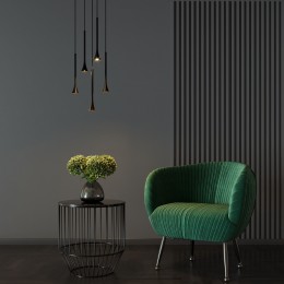 Светильник подвесной светодиодный Hall 5W 3000K черный 50314 LED Elektrostandard