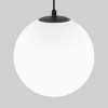 Светильник садово-парковый со стеклянным плафоном Sfera H 35158/U черный Elektrostandard