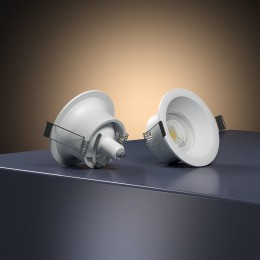 Светильник встраиваемый Andi GU10 белый IP44 25061/01 Elektrostandard