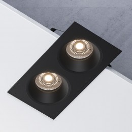 Светильник встраиваемый GU10 черный 15700/02 Elektrostandard