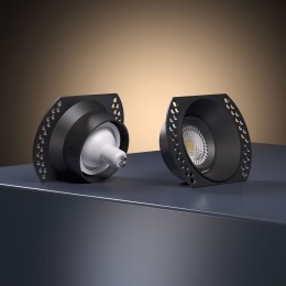 Светильник встраиваемый Renzo GU10 черный 25018/01 Elektrostandard