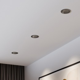 Светильник встраиваемый светодиодный Forte 15W 4000K титан 25071/LED Elektrostandard