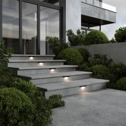 Светодиодная накладная подсветка для лестниц 40163/LED 3000К черный IP65 40163/LED Elektrostandard