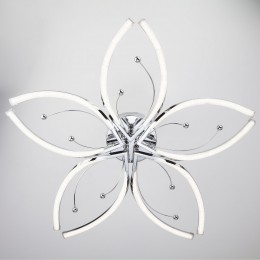 Светодиодный потолочный светильник 90056/5 хром Eurosvet