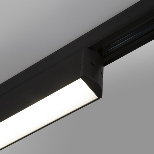 Трековый светодиодный светильник для трехфазного шинопровода X-Line черный матовый X-Line черный матовый 28W 4200K (LTB55) трехфазный Elektrostandard
