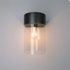 Уличный настенный светильник Atrani 35085/D черный Elektrostandard