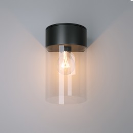 Уличный настенный светильник Atrani 35085/D черный Elektrostandard