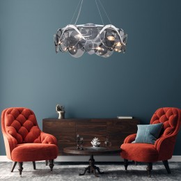 Умный подвесной светильник 353/6 хром Bogate's