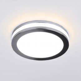 Встраиваемый точечный светильник хром DSKR80 5W 4200K Elektrostandard