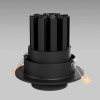 Встраиваемый светодиодный светильник с регулировкой угла освещения Zoom 15W 4200K черный 9920 LED Elektrostandard