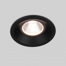 Встраиваемый точечный светодиодный светильник Kita 7W 4200K BK черный 25024/LED Elektrostandard