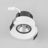 Встраиваемый точечный светодиодный светильник Kita 7W 4200K WH белый 25024/LED Elektrostandard